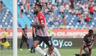 Luis 'Cariaco' González, jugador de Junior. 