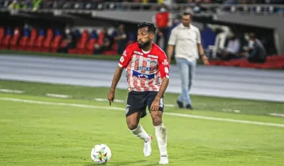 Luis 'Cariaco' González, jugador de Junior. 