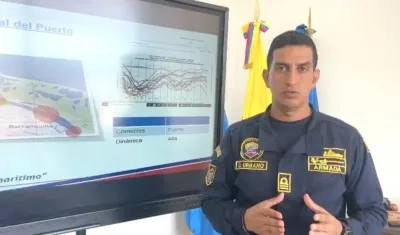 CF Carlos Urbano Montes, Capitán de Puerto de Barranquilla.