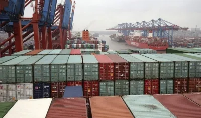 El puerto de Hamburgo.