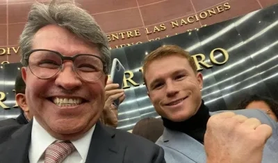 Eddy Reynoso y Saúl Álvarez. 