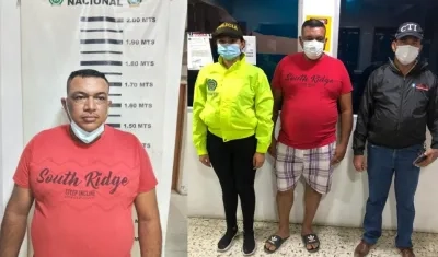 Deivis Manuel Bolaño Noriega tras ser llevado a la URI de Soledad. 