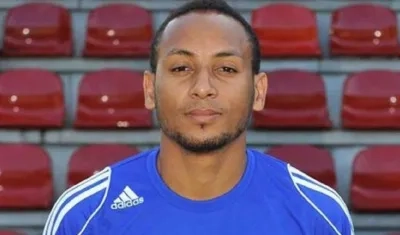 El futbolista africano de la República del Congo, Hiannick Kamba.