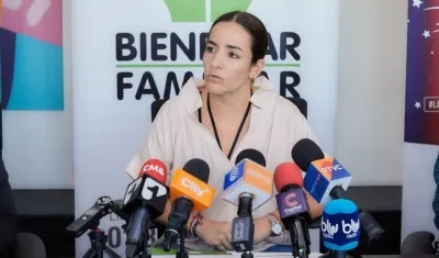 Lina María Arbeláez, directora del ICBF.