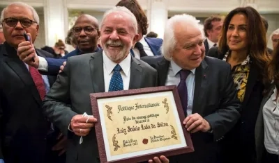 El expresidente brasileño Luiz Inácio Lula da Silva.