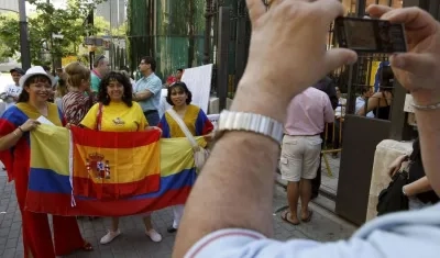 Colombianos en España