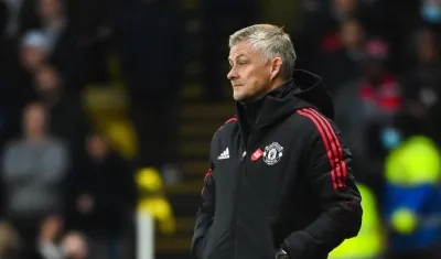 Ole Gunnar Solskjaer, extécnico del Manchester United. 