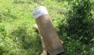 Explosivo conocido como tatuco.