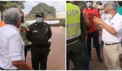 El secretario de Gobierno de Santa Marta, Adolfo Bula.