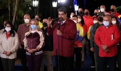 El presidente de Venezuela, Nicolás Maduro.