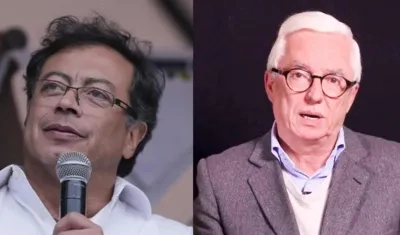 Gustavo Petro y Jorge Robledo.