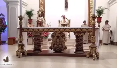 El sacerdote Jesús Emel González.