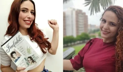 Shadia y Sheila Saad, hermanas y escritoras.