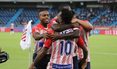 Luis 'Cariaco' González, jugador de Junior. 