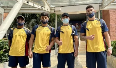 Equipo colombiano de Gimnasia Artística para los Juegos Panamericanos.  