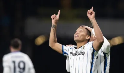 Luis Fernando Muriel, delantero colombiano. 