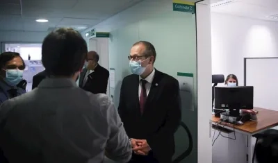 El director de la OMS para Europa, Hans Kluge, en una imagen de archivo. 