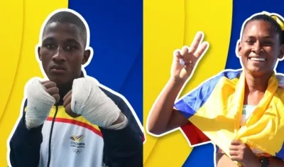 Jhon Elin Orobio y Valeria Cabezas.