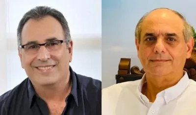 Joseph Daccarett y Ricardo Feris, empresarios.