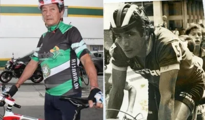 Luis H. Díaz, exciclista colombiano. 