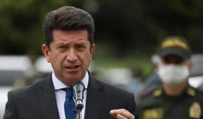 Diego Molano, ministro de Defensa. 