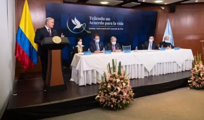 El Presidente de la República, Iván Duque.