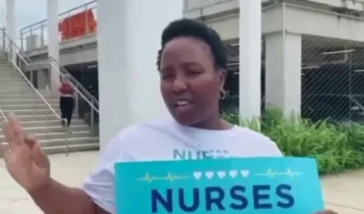 La enfermera Niviane Petit Phelps.