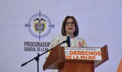 La Procuradora General de la Nación, Margarita Cabello.
