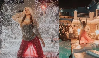 Sharit C, cantante barranquillera.