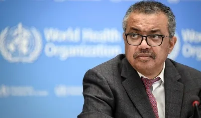 Director general de la OMS, Tedros Adhanom Ghebreyesus.