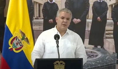 Iván Duque, Presidente de Colombia.