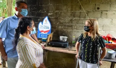 La Gobernadora del Atlántico, Elsa Noguera.
