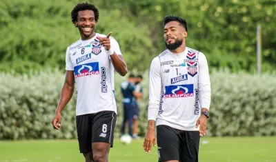 Didier Moreno y Luis 'Cariaco' González. 