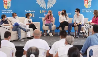 Cierre de evento Usiacurí es más y lanzamiento de 'Construimos a la par en el Atlántico'.