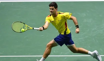 Nicolás Mejía, tenista colombiano. 