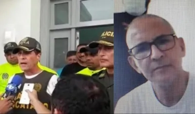 Rodolfo 'Fito' Acosta y Jorge Alberto Cuadro Herrera durante la audiencia de libertad por vencimiento de términos.