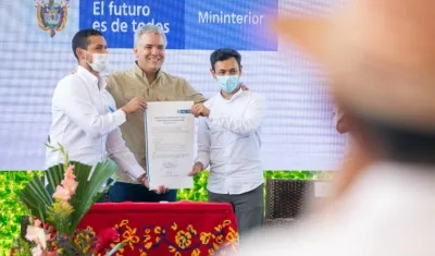 El Presidente de la República, Iván Duque.