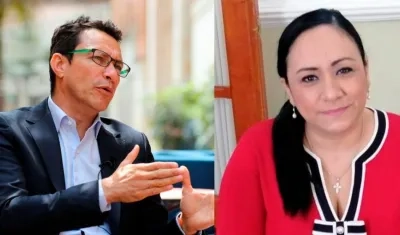 Carlos Caicedo y Claudia Patricia Aarón.