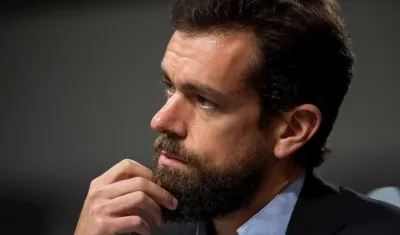 Jack Dorsey, fundador de Twitter.