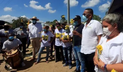 Acto de reconocimiento y perdón en el Canal del Dique.