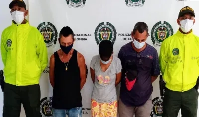 Las capturas fueron realizadas por la Policía. 