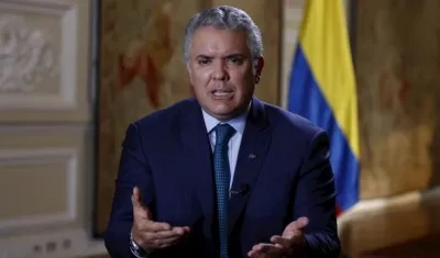 El Presidente de la República, Iván Duque.