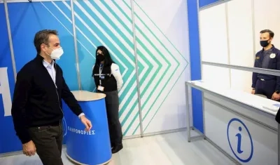 El primer ministro griego, Kyriakos Mitsotakis.