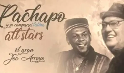 Carátula de la producción de Pachapo con Meñique en homenaje al Joe Arroyo.