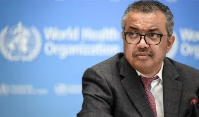 Director general de la OMS, Tedros Adhanom Ghebreyesus.