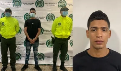 Andrés Felipe Sánchez, alias 'Cara de palo'. 