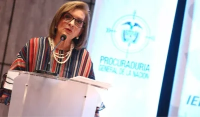 La Procuradora General de la Nación, Margarita Cabello Blanco.