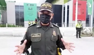 Coronel Jhon Sepúlveda. 