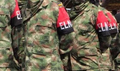 Integrantes de la guerrilla del ELN. 