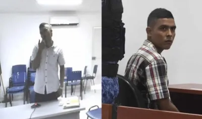 Brayan de Jesús Rivera Hernández y Raúl José Barrios Altamar.